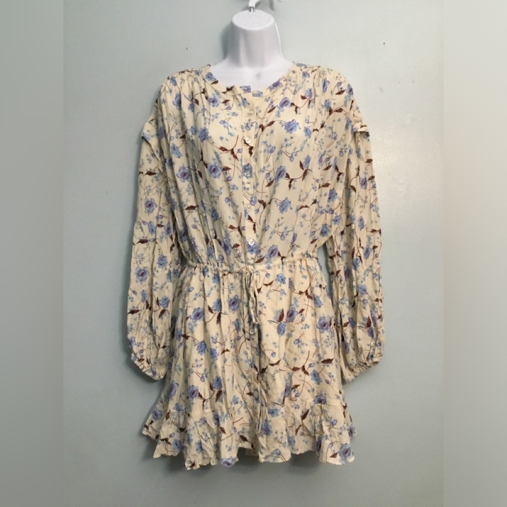 Urban Outfitters Viscose Garment in Cream